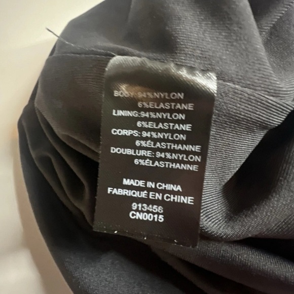 House of Harlow 1960 Black Sleeveless Bodysuit New Size S - Picture 5 of 5